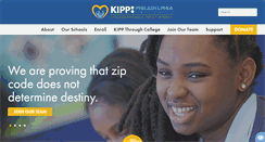 Desktop Screenshot of kippphiladelphia.org