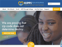 Tablet Screenshot of kippphiladelphia.org